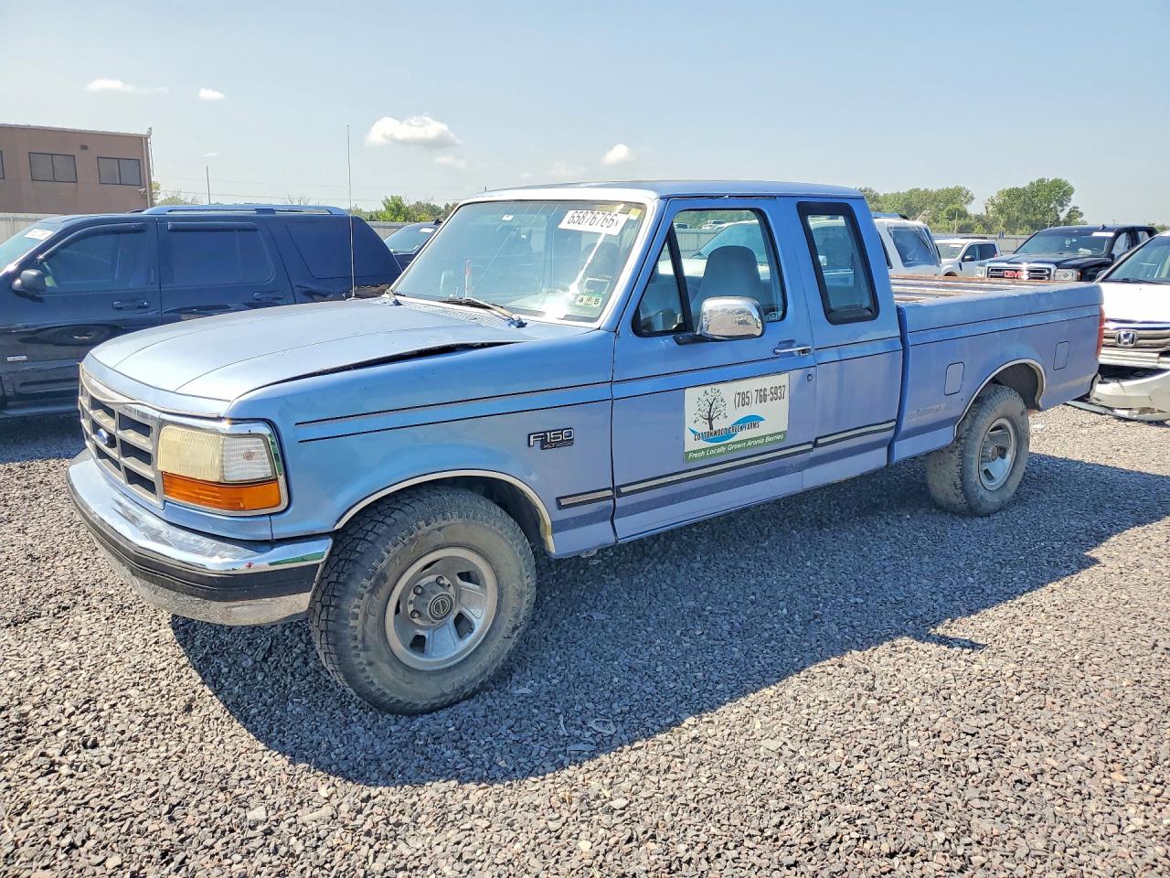 1996 Ford F150 Синий vin: 1FTEX15N4TKA34785
