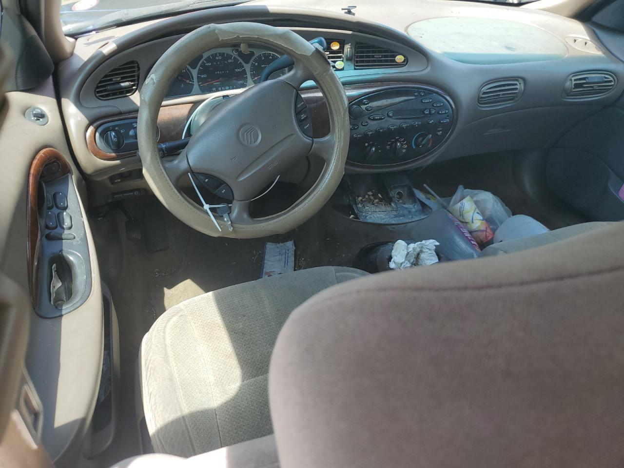 1999 Mercury Sable Gs Black vin: 1MEFM50U3XG629539