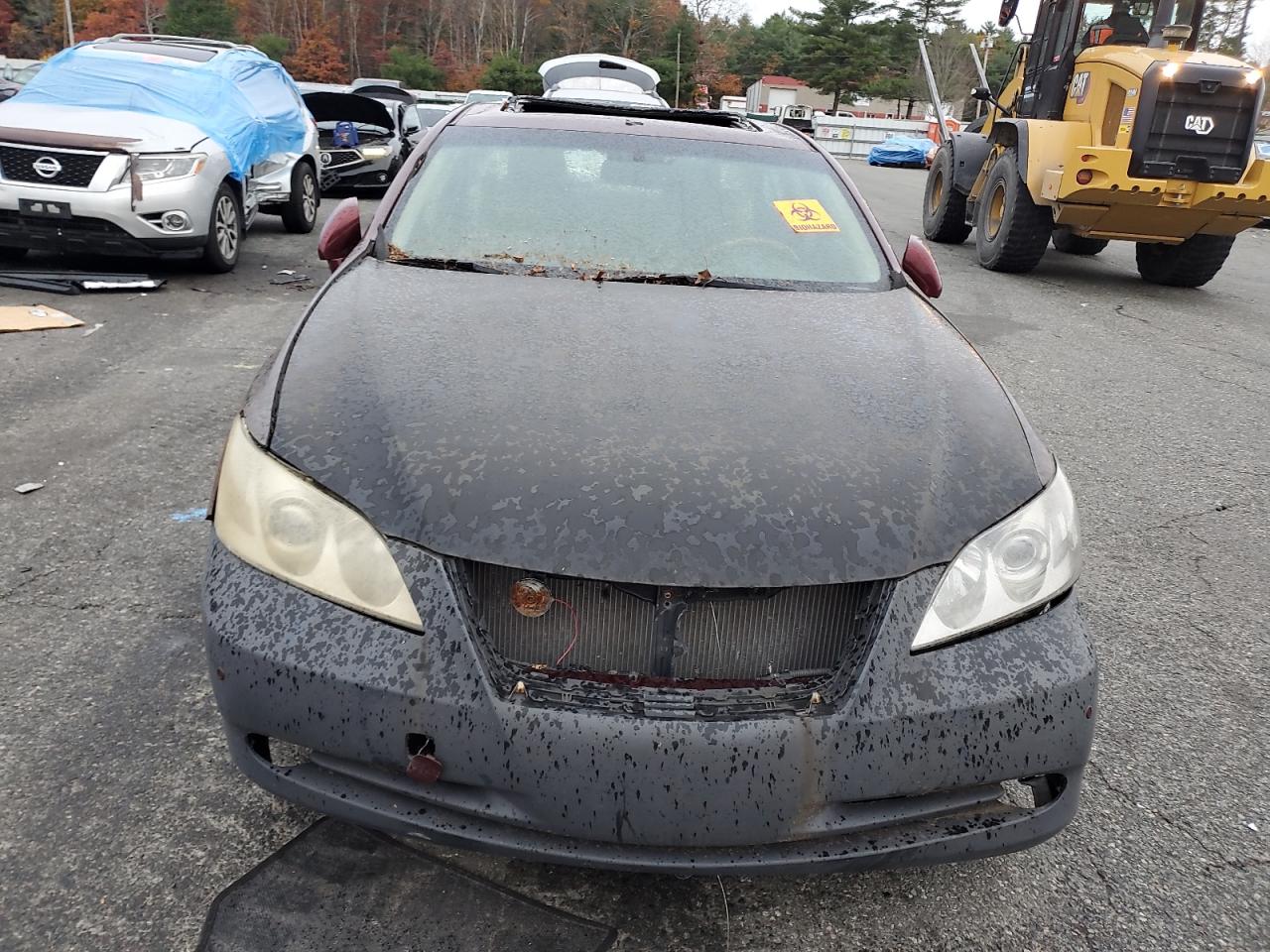 2008 Lexus Es 350 Бордовый vin: JTHBJ46G582182259