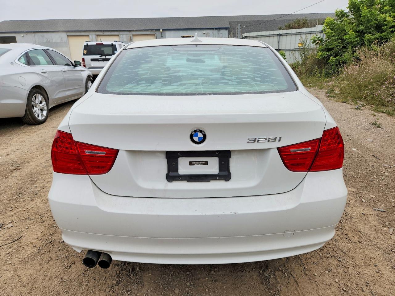 2011 Bmw 328 I White vin: WBAPH7C57BE850556