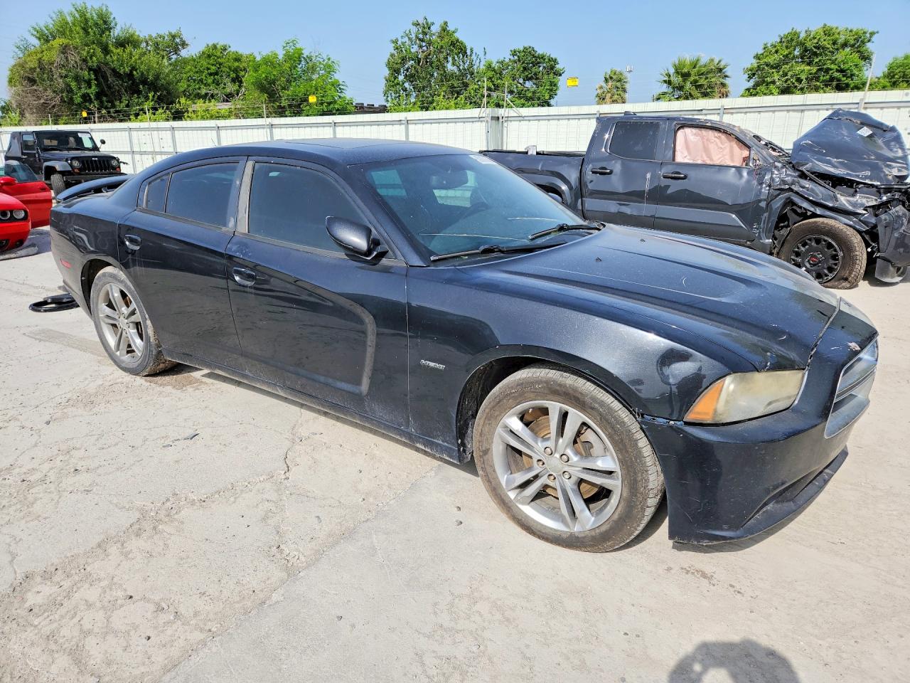 2013 Dodge Charger R/t Black vin: 2C3CDXDT8DH738827