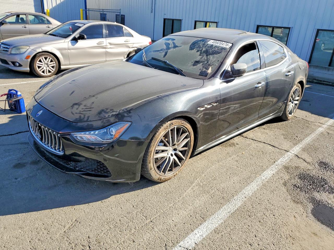 2014 Maserati Ghibli S Black vin: ZAM57RTA9E1085914