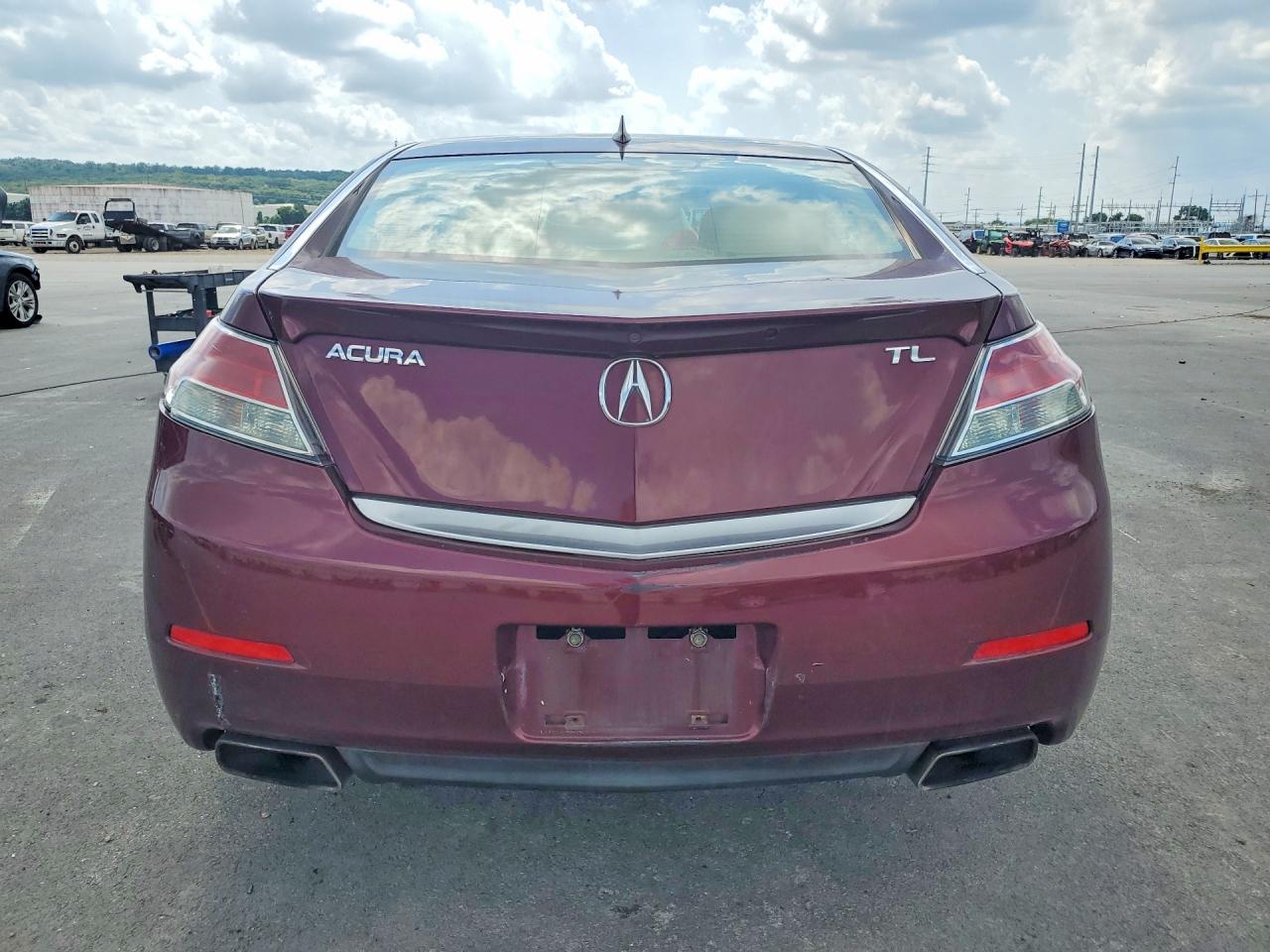 2012 Acura Tl Maroon vin: 19UUA8F51CA029295