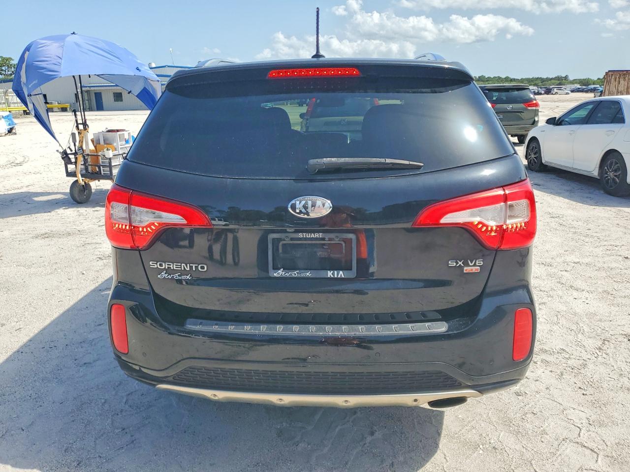 2014 Kia Sorento Sx Black vin: 5XYKW4A73EG517966