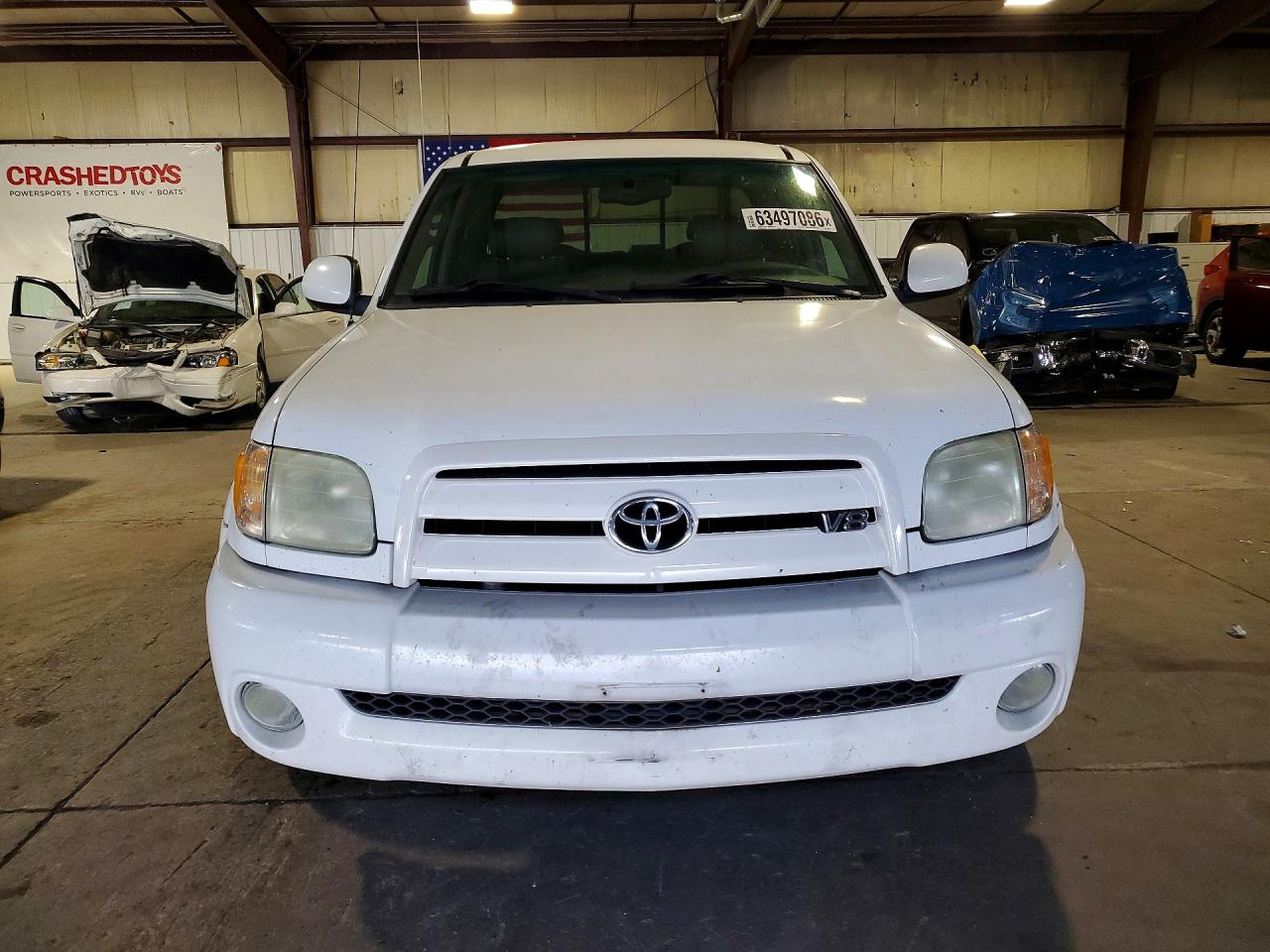 2003 Toyota Tundra Limited White vin: 5TBBT48143S395721