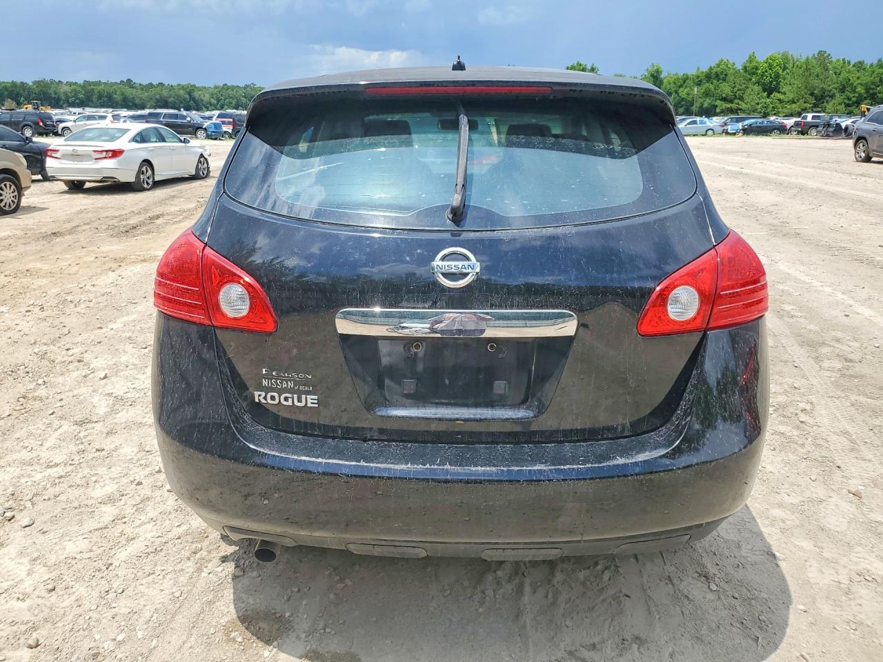 2011 Nissan Rogue S Black vin: JN8AS5MT3BW573866