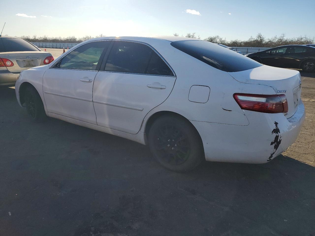 2007 Toyota Camry Le White vin: 4T1BE46K67U689714