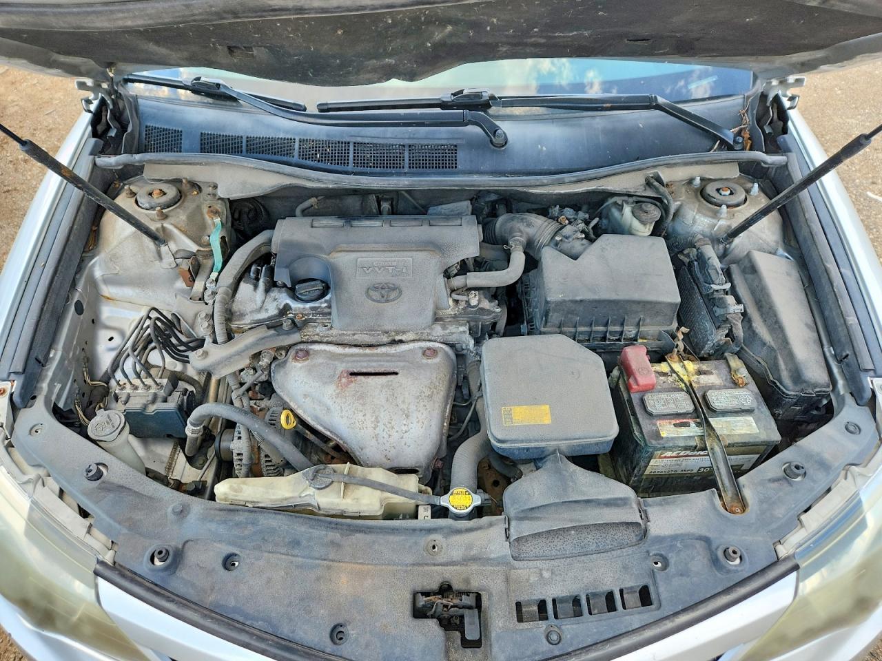 2013 Toyota Camry Se Silver vin: 4T1BF1FKXDU246828