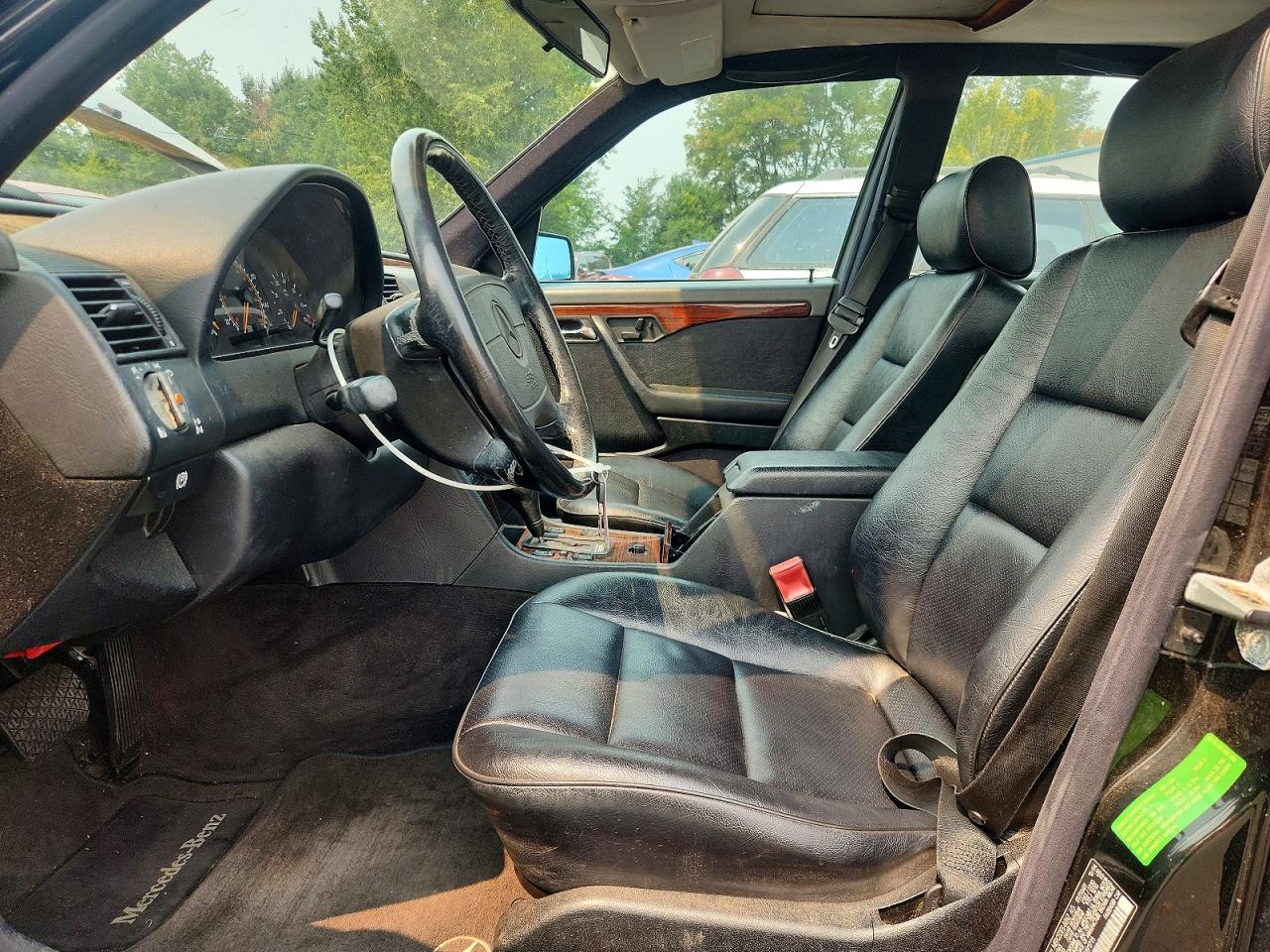 1995 Mercedes-benz C 280 Black vin: WDBHA28E6SF191711