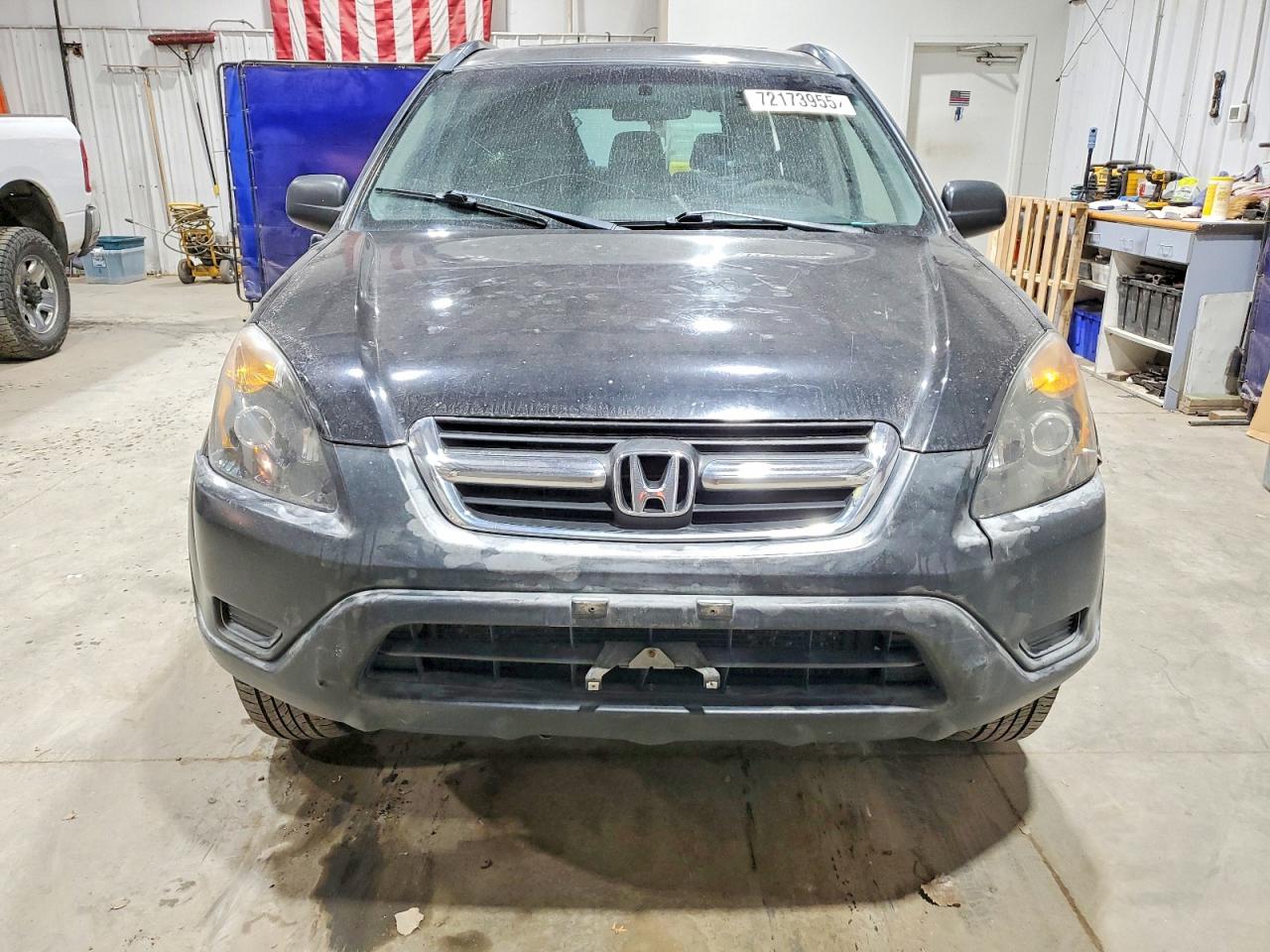 2002 Honda Cr-v Ex Black vin: JHLRD78862C077989