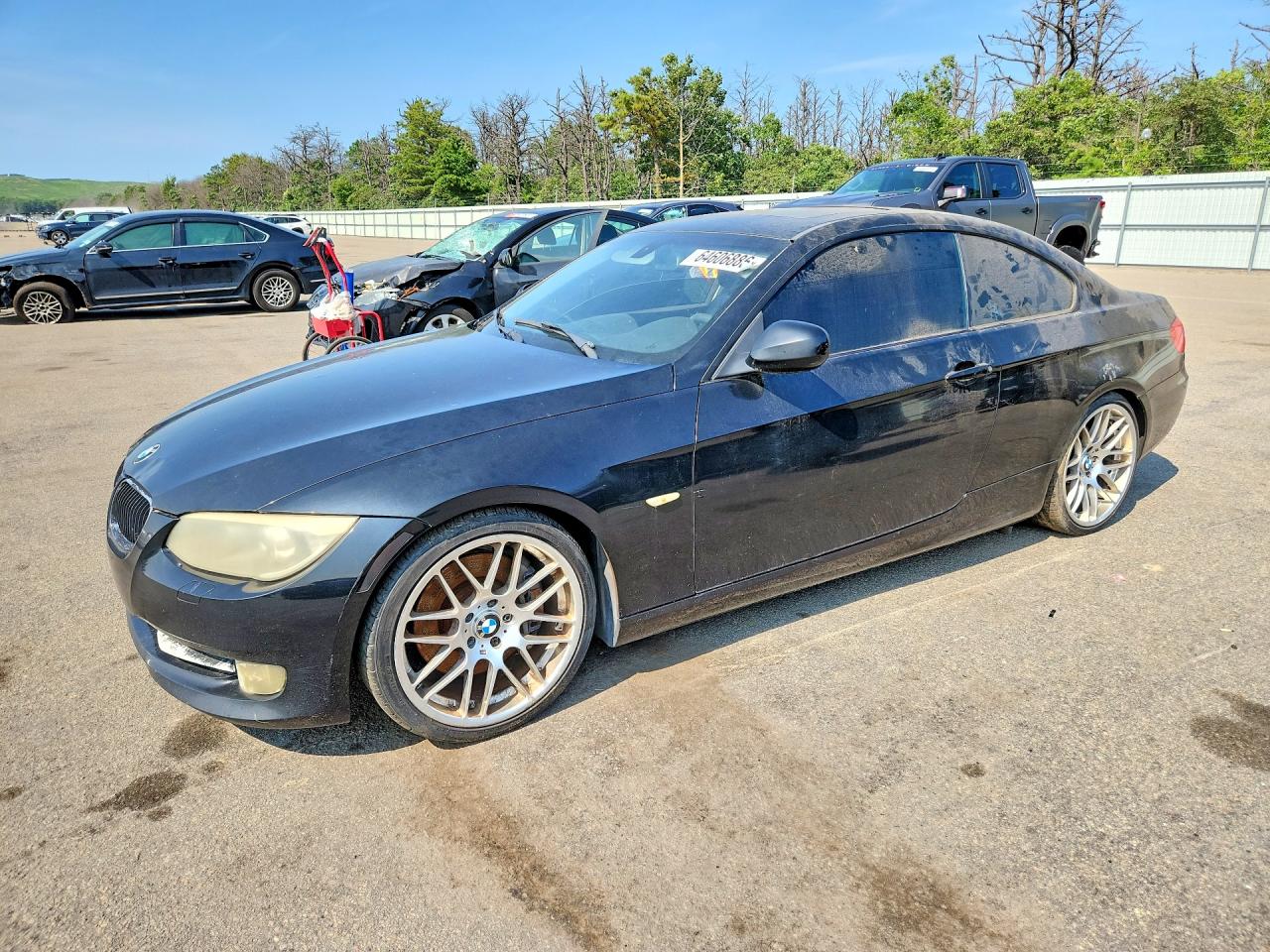 2011 Bmw 335 I Black vin: WBAKG7C53BE264031