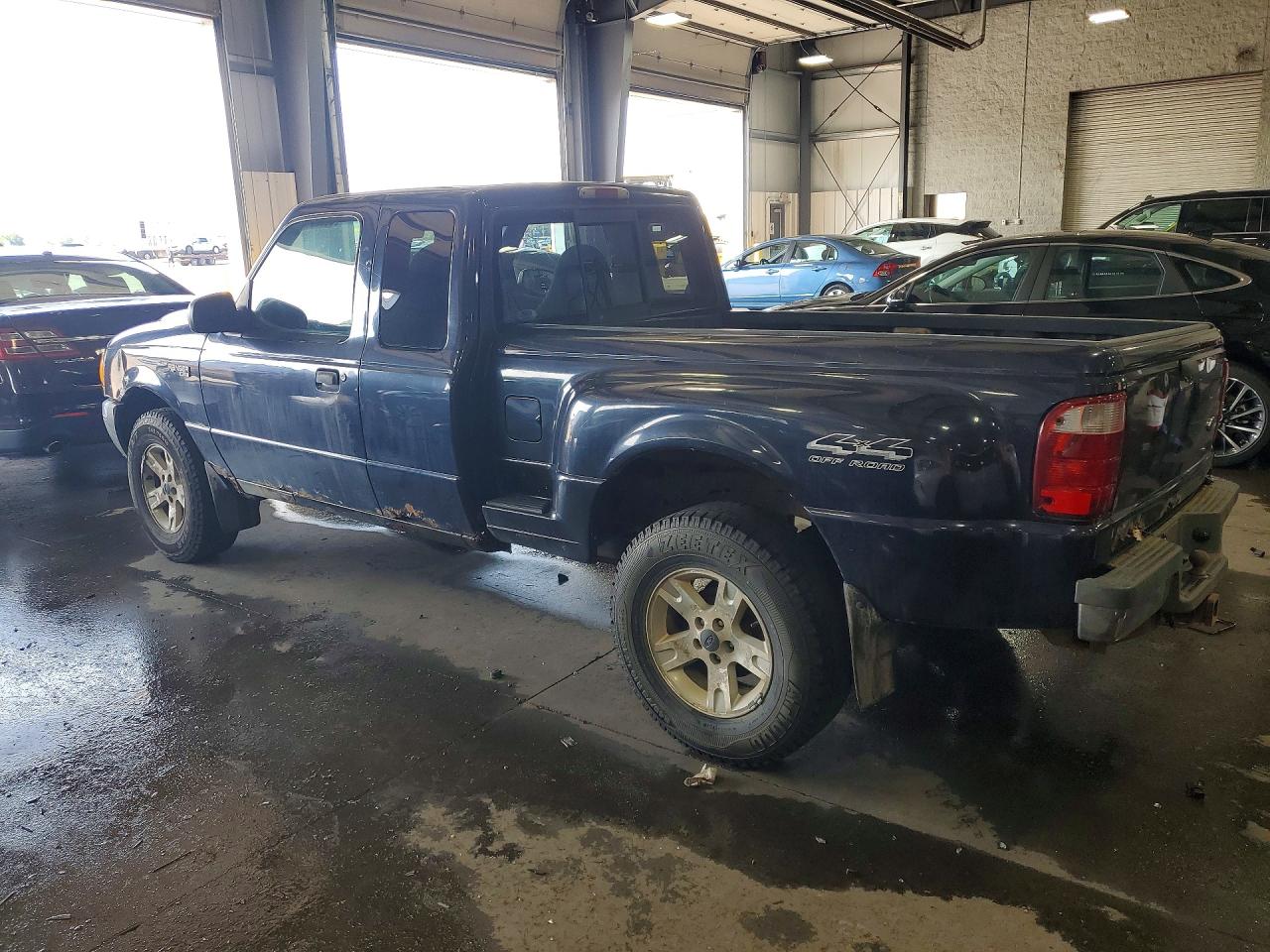2002 Ford Ranger Super Cab Blue vin: 1FTZR45E62PA76132