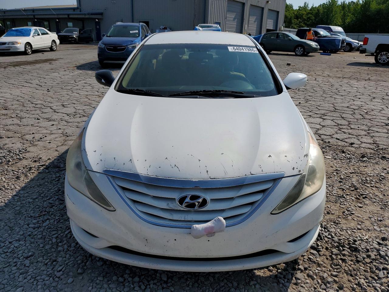 2011 Hyundai Sonata Gls White vin: 5NPEB4AC1BH062934