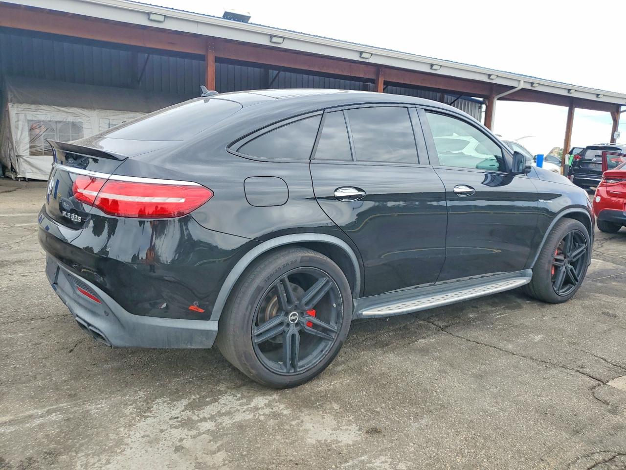 2017 Mercedes-benz Gle Coupe 63 Amg-s Черный vin: 4JGED7FB4HA066984