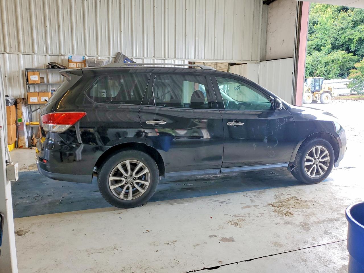 2013 Nissan Pathfinder S Black vin: 5N1AR2MN2DC608825