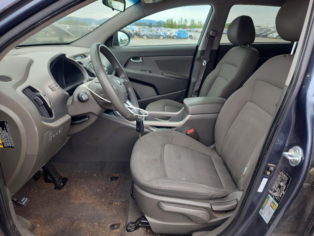 2013 Kia Sportage Lx Blue vin: KNDPBCA26D7466944