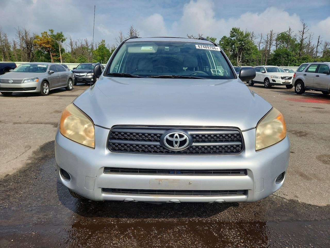 2007 Toyota Rav4 Base Silver vin: JTMBD33V576029975
