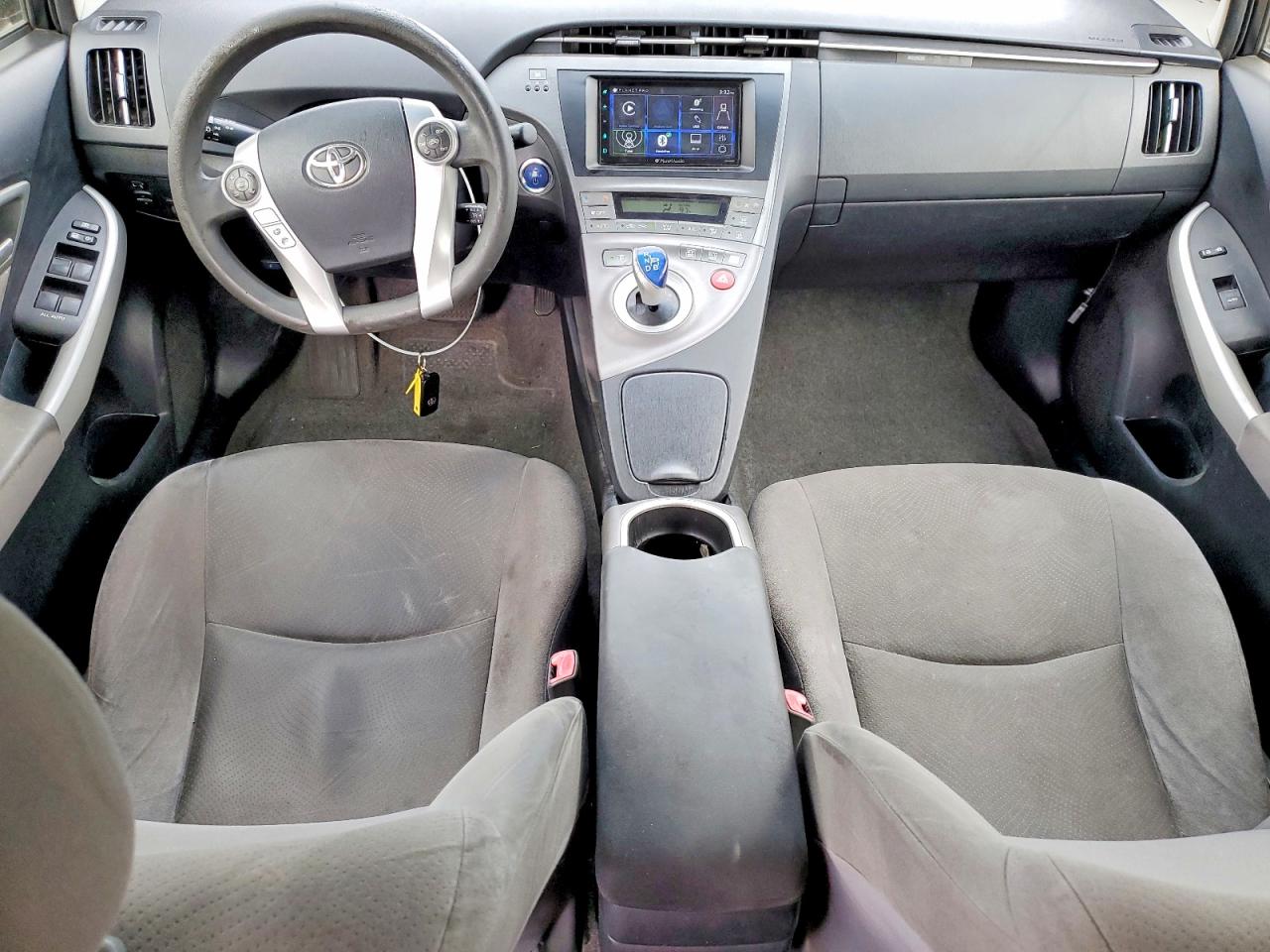 2012 Toyota Prius Two Red vin: JTDKN3DU4C1599668