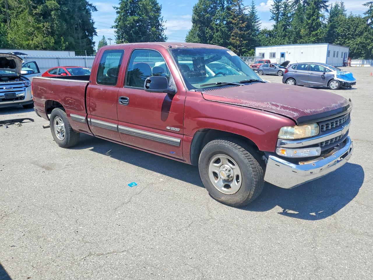 2000 Chevrolet Silverado C1500 Темно-бордовый vin: 2GCEC19T1Y1172375