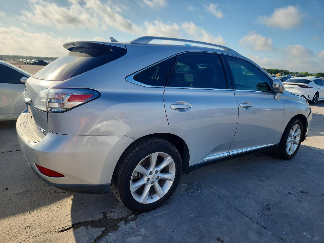 2011 Lexus Rx 350 Silver vin: 2T2ZK1BA6BC060351