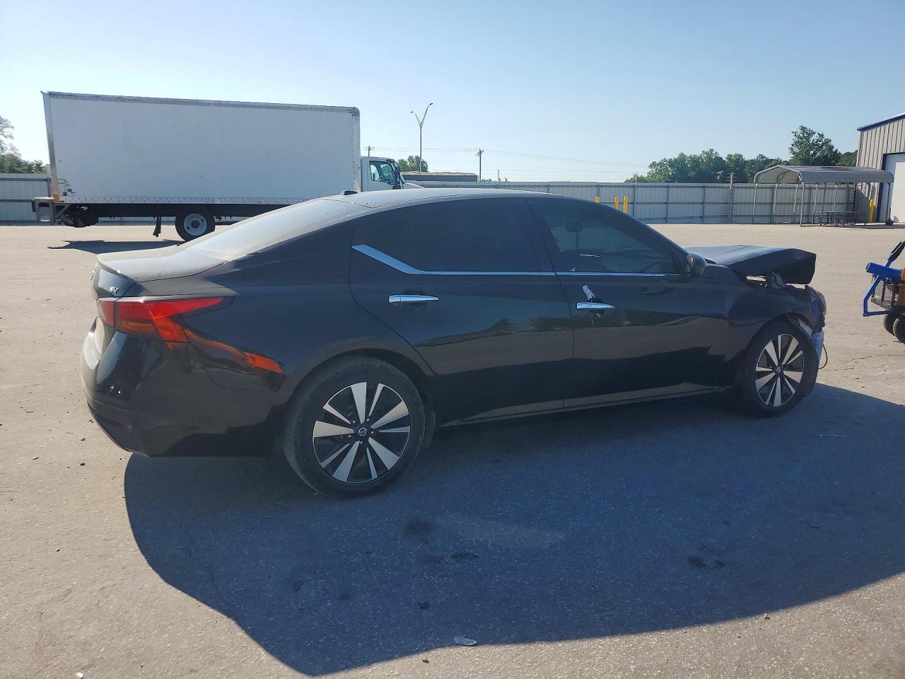 2021 Nissan Altima Sv Black vin: 1N4BL4DV8MN341285