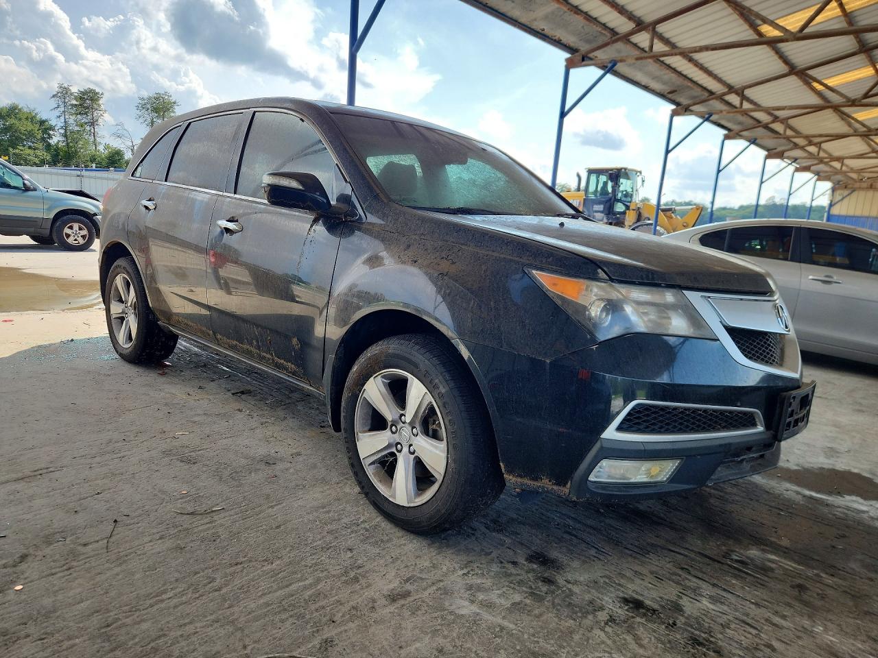 2011 Acura Mdx Technology Black vin: 2HNYD2H63BH501470