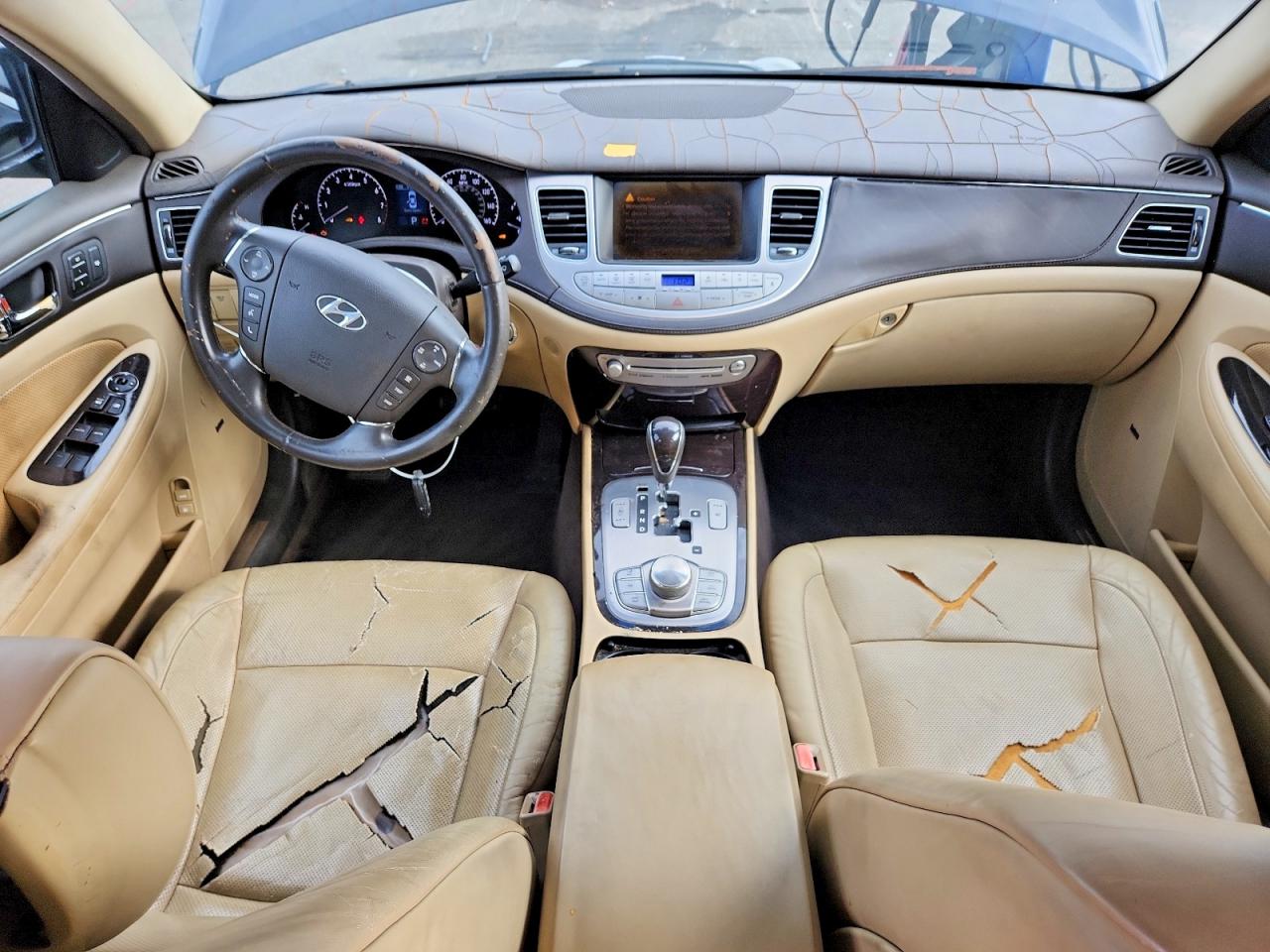 2010 Hyundai Genesis 3.8l Blue vin: KMHGC4DE8AU080060
