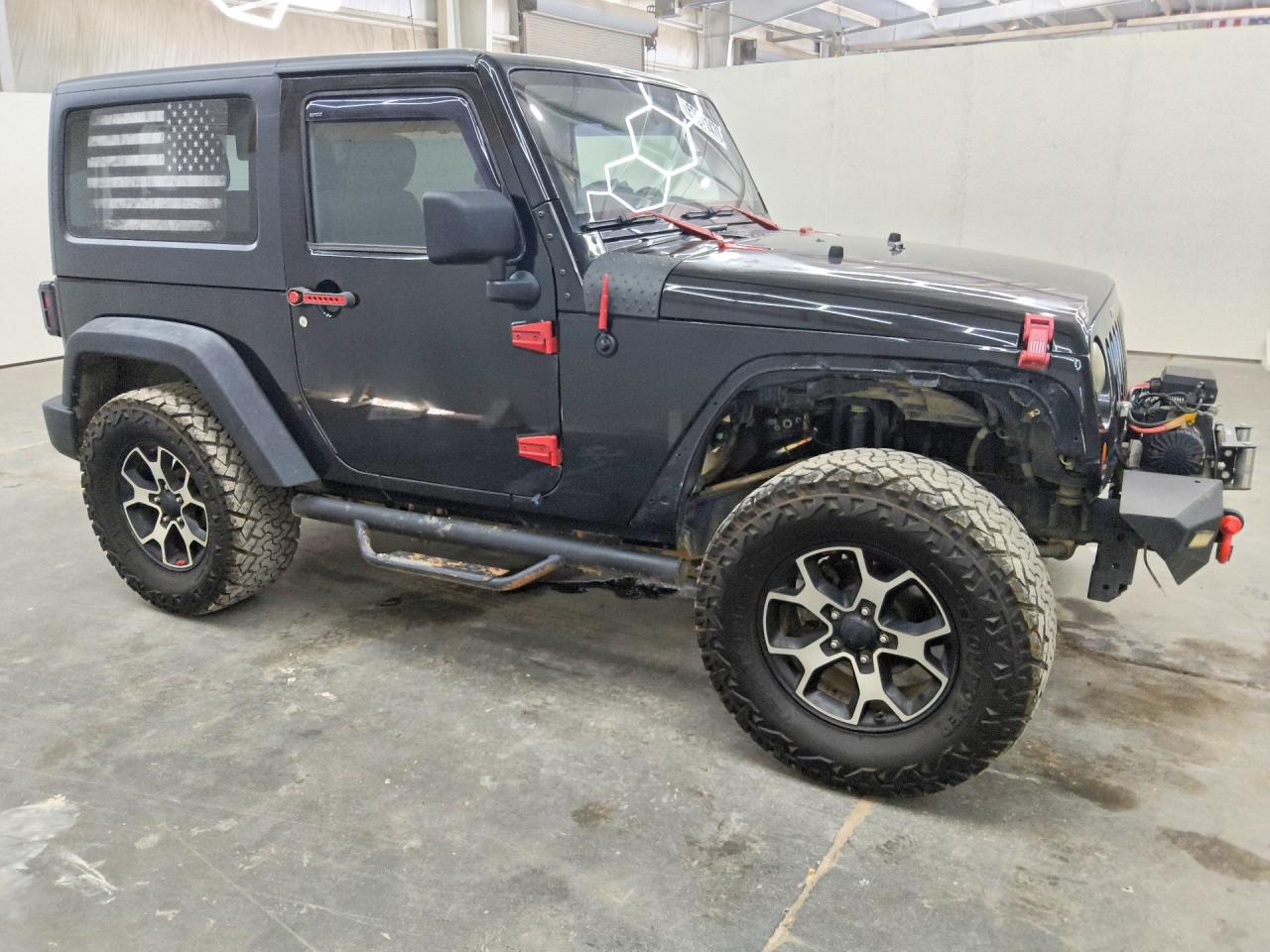 2012 Jeep Wrangler Sport Black vin: 1C4AJWAG5CL245590