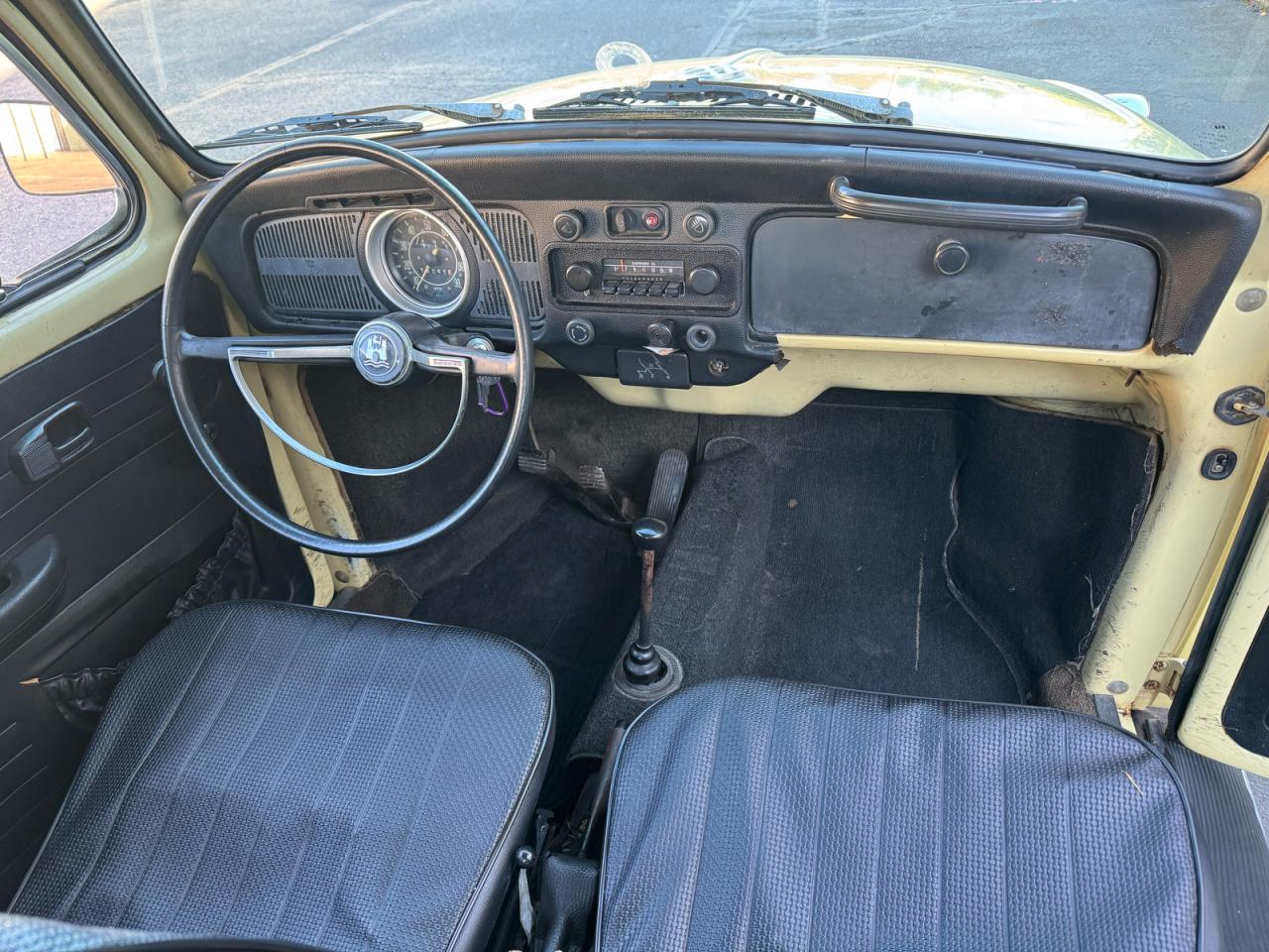 1971 Volkswagen Beetle White vin: 1113141332