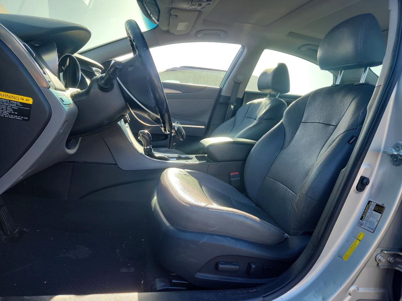 2014 Hyundai Sonata Hybrid Silver vin: KMHEC4A46EA111283
