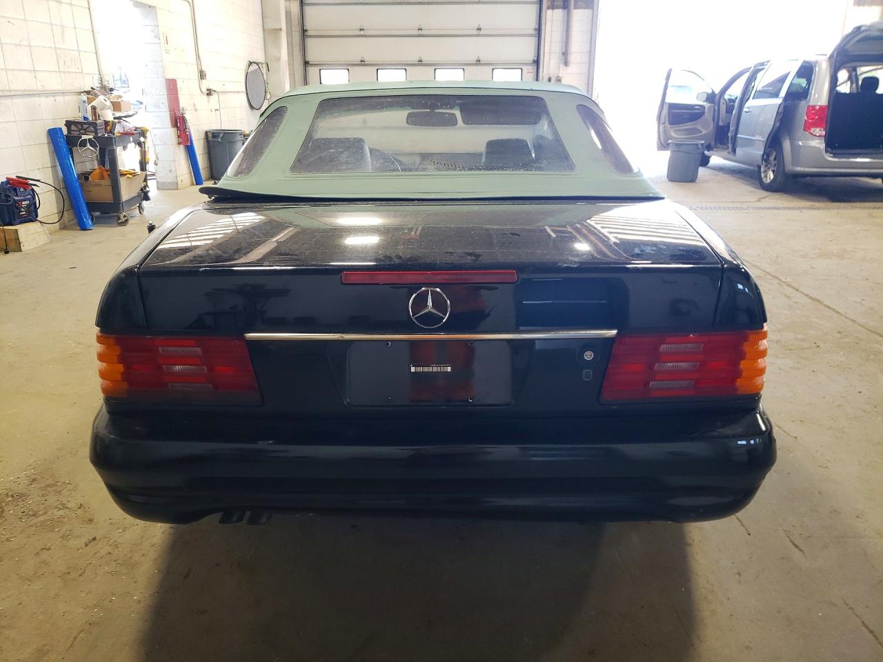 1991 Mercedes-benz 300 Sl Black vin: WDBFA61E8MF017974