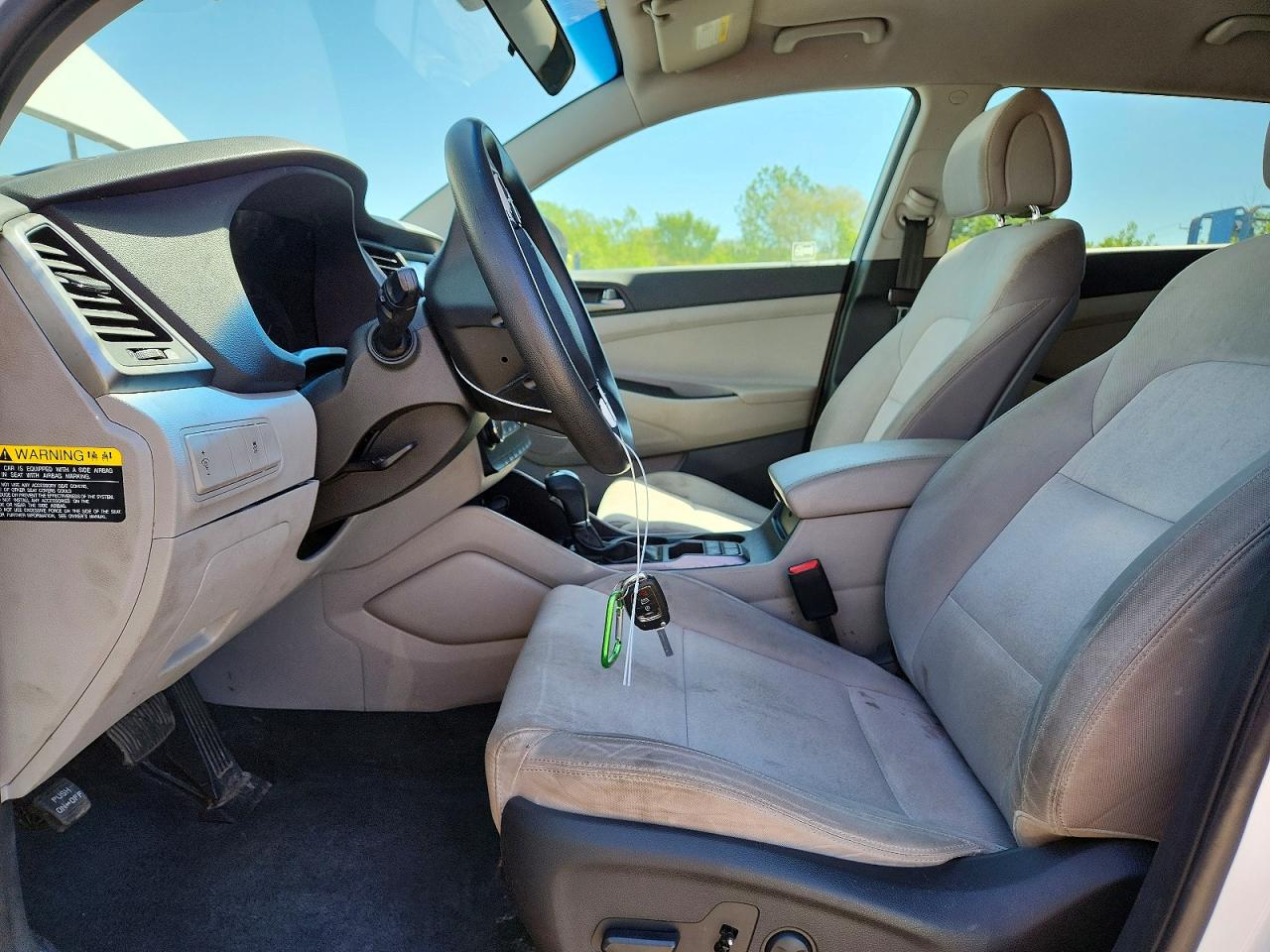 2018 Hyundai Tucson Sel Белый vin: KM8J3CA47JU677356