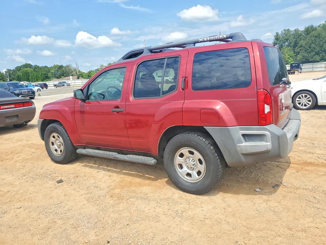2007 Nissan Xterra X Maroon vin: 5N1AN08U67C519989