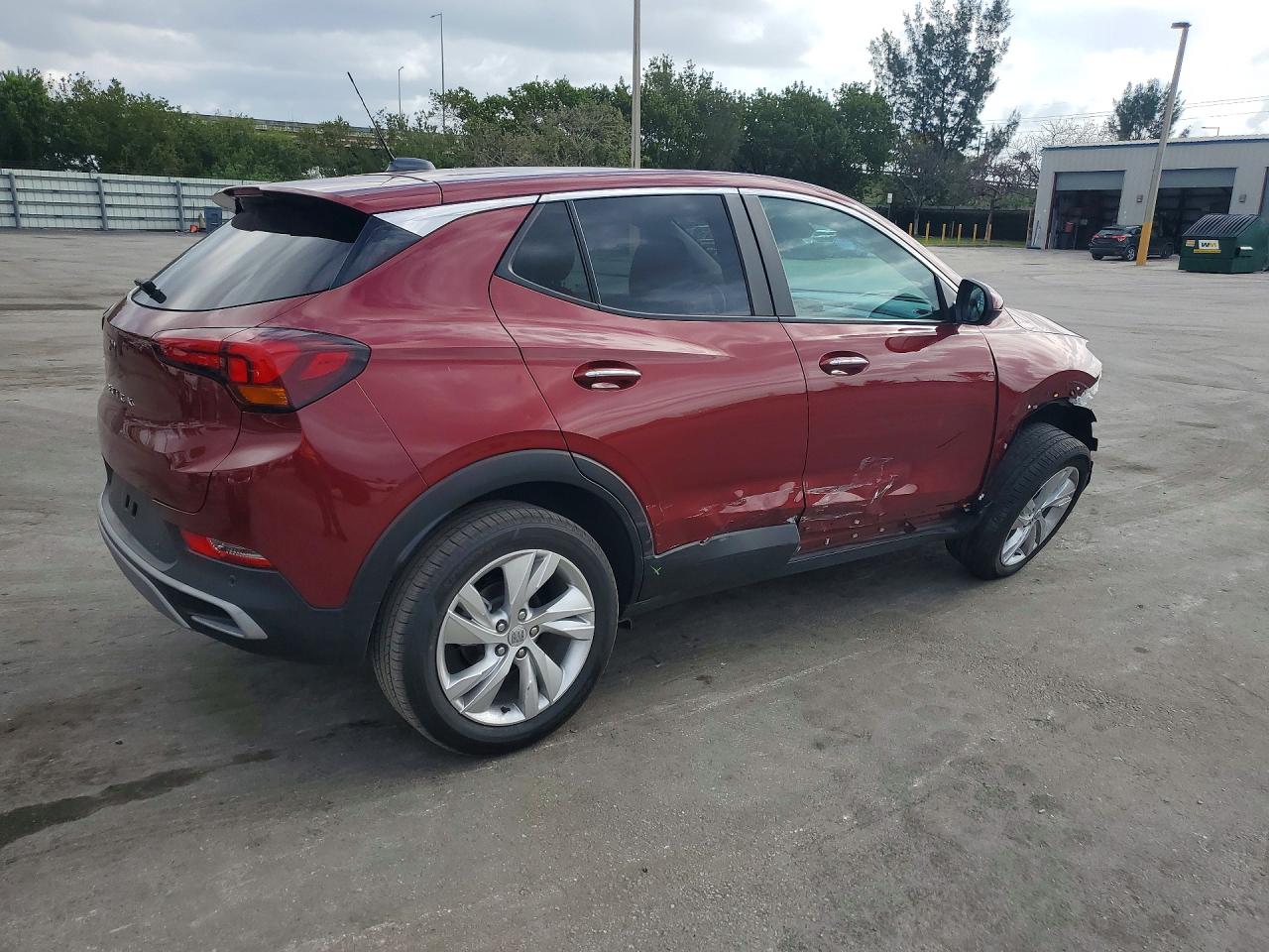 2025 Buick Encore Gx Preferred Red vin: KL4AMBSPXSB030414