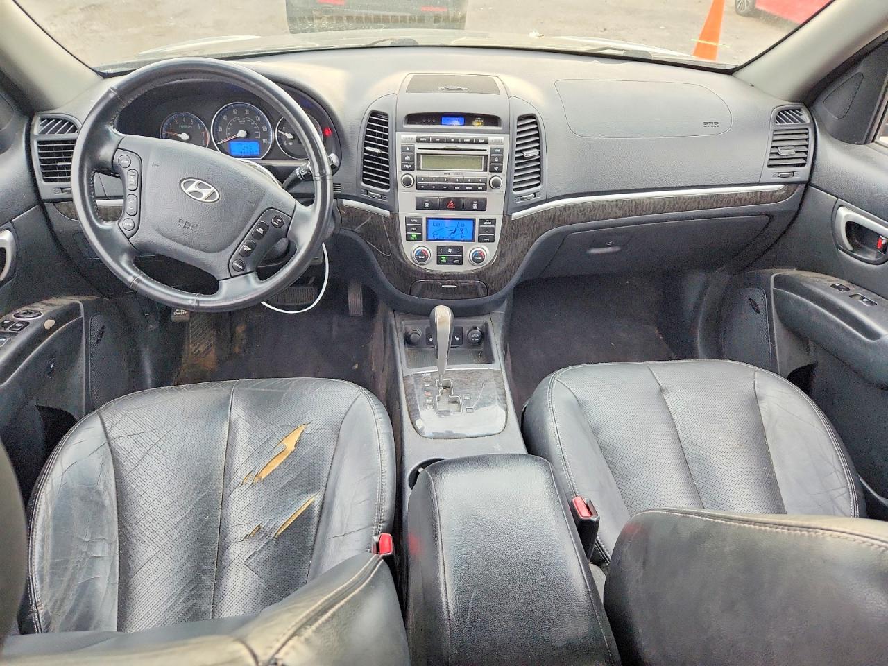 2008 Hyundai Santa Fe Se Black vin: 5NMSH73E28H222374