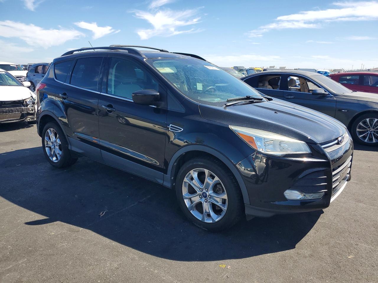 2013 Ford Escape Se Black vin: 1FMCU0G9XDUD18109