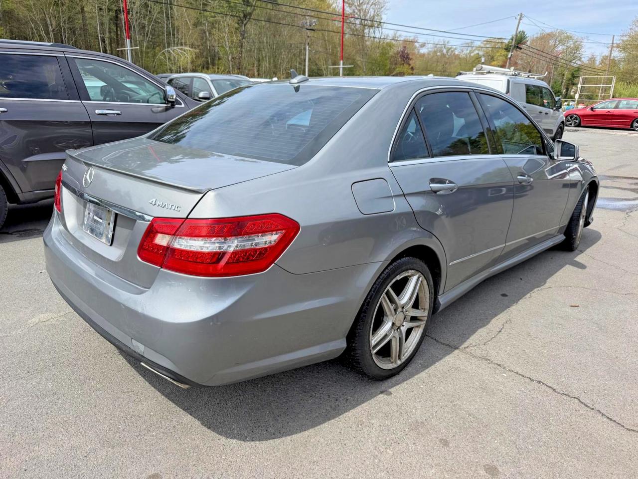 2013 Mercedes-benz E 350 4matic Silver vin: WDDHF8JB3DA713660