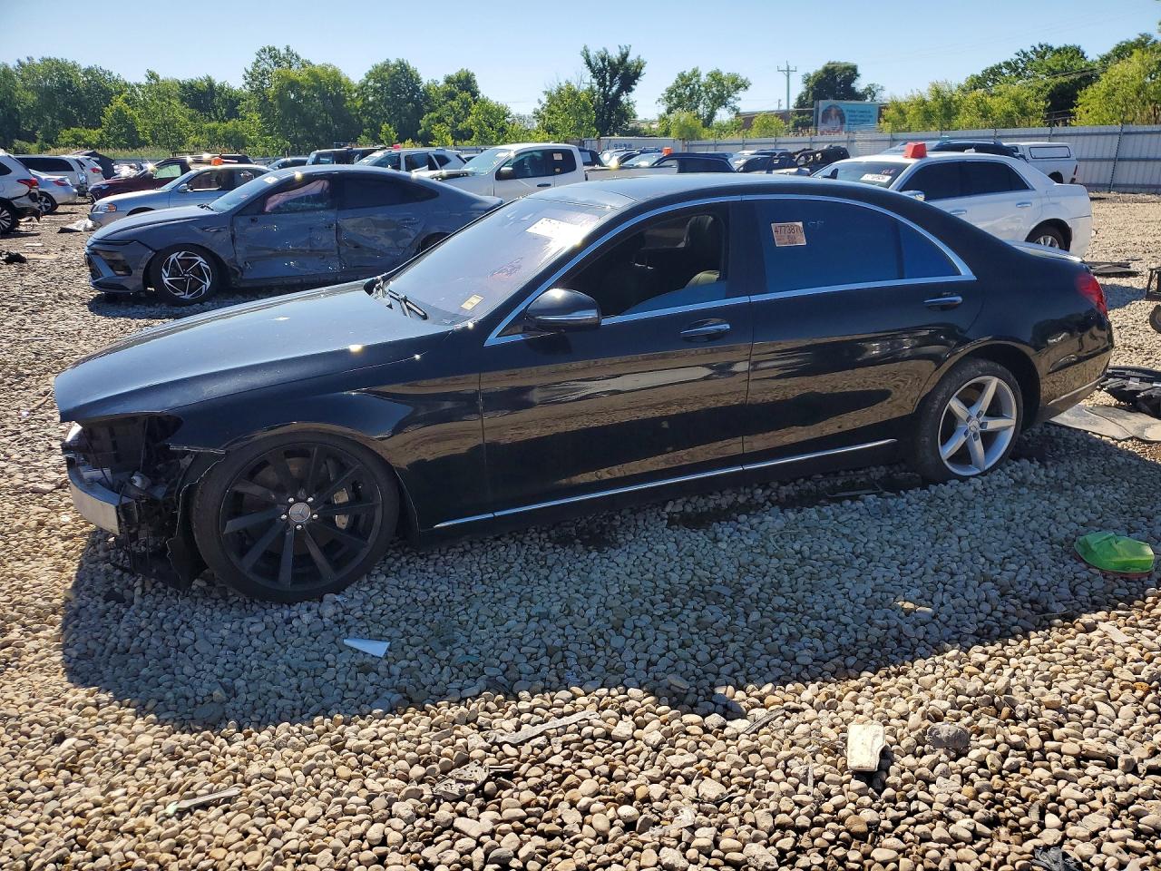 2014 Mercedes-benz S 550 4matic Black vin: WDDUG8FB3EA056994