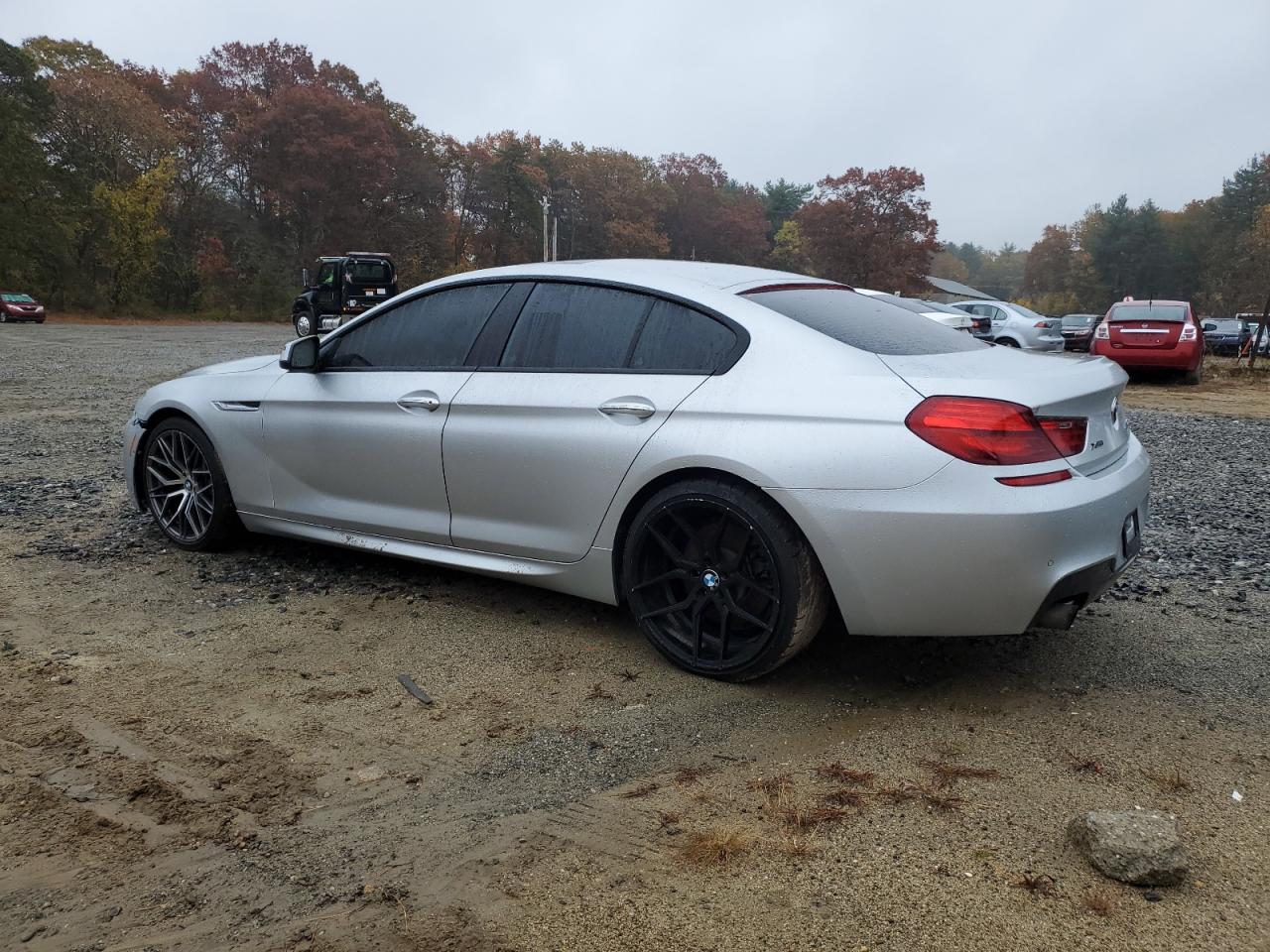 2014 Bmw 650 Xi Gran Coupe Серебряный vin: WBA6B4C51ED099119