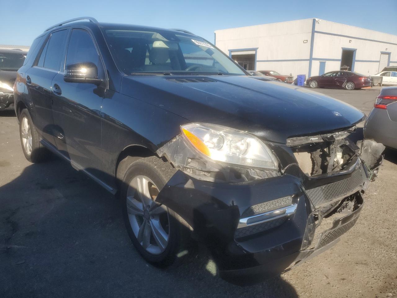 2015 Mercedes-benz Ml 350 4matic Black vin: 4JGDA5HB8FA540681