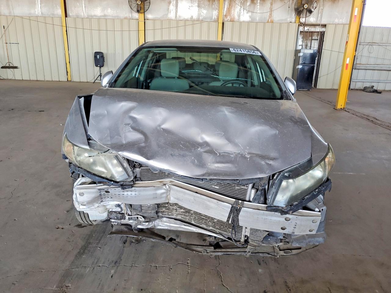 2013 Honda Civic Lx Silver vin: 2HGFB2F50DH300398