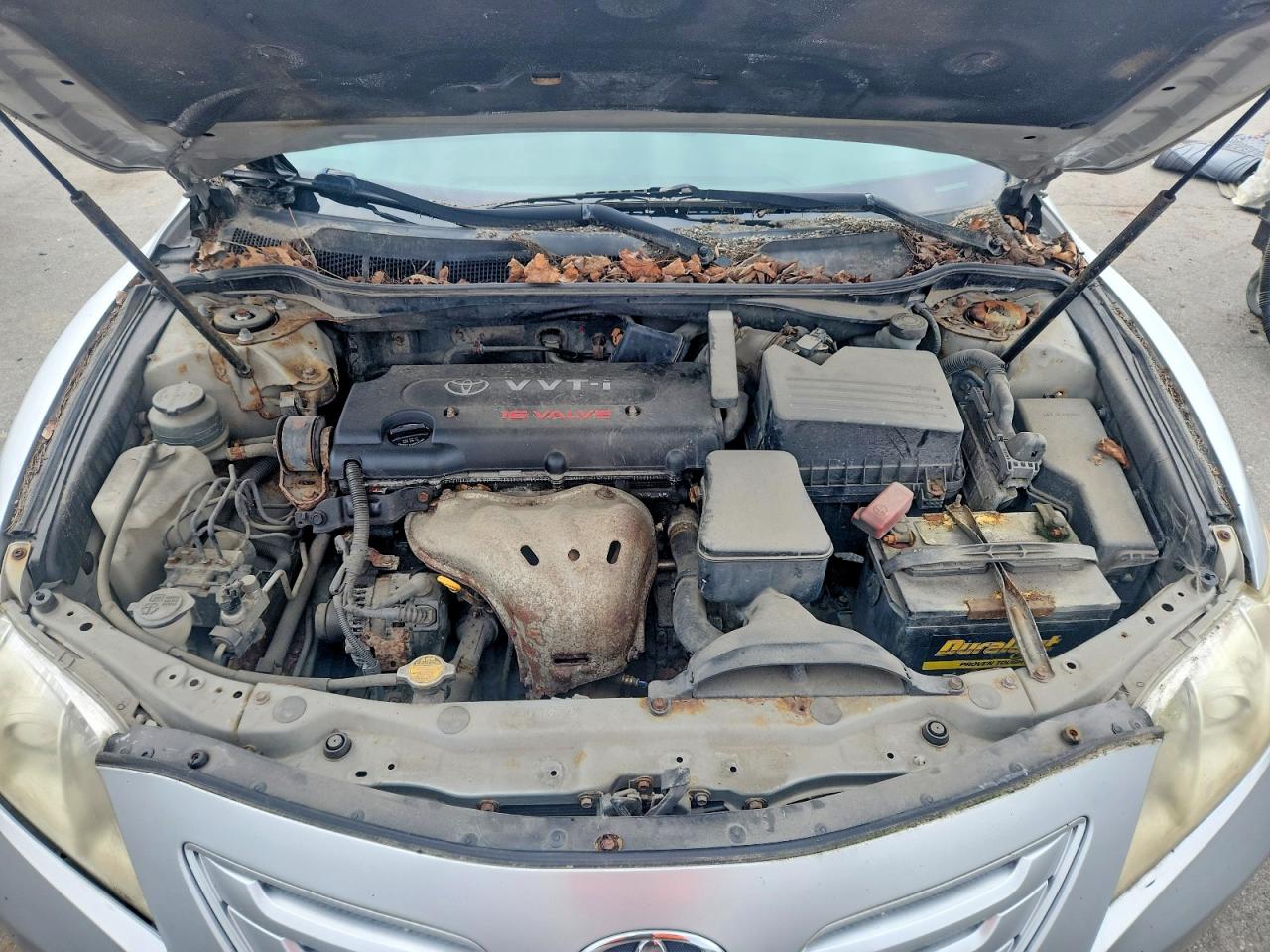 2007 Toyota Camry Ce Silver vin: JTNBE46KX73033909
