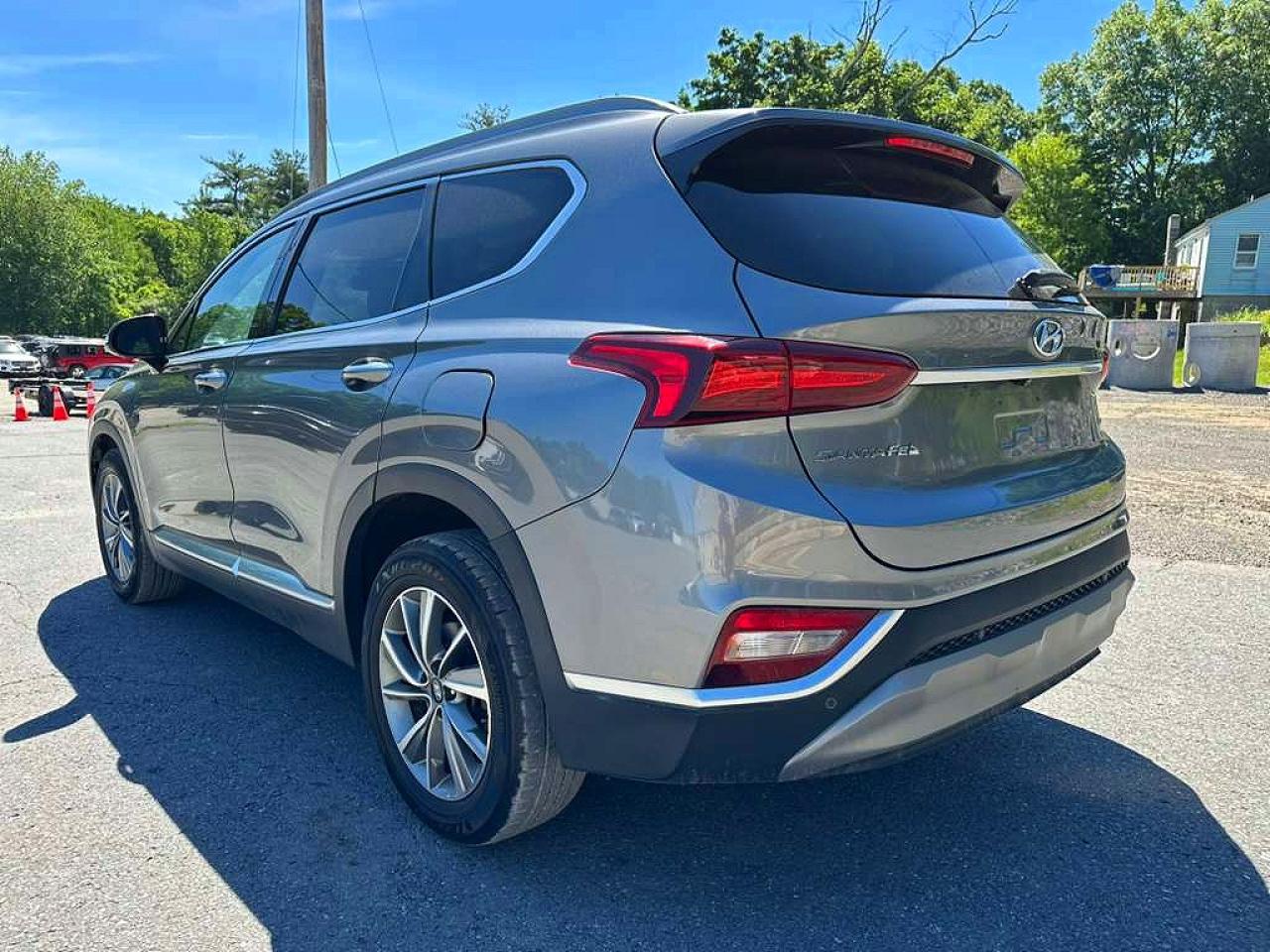 2019 Hyundai Santa Fe Limited 2.4l Серый vin: 5NMS5CAD7KH033089
