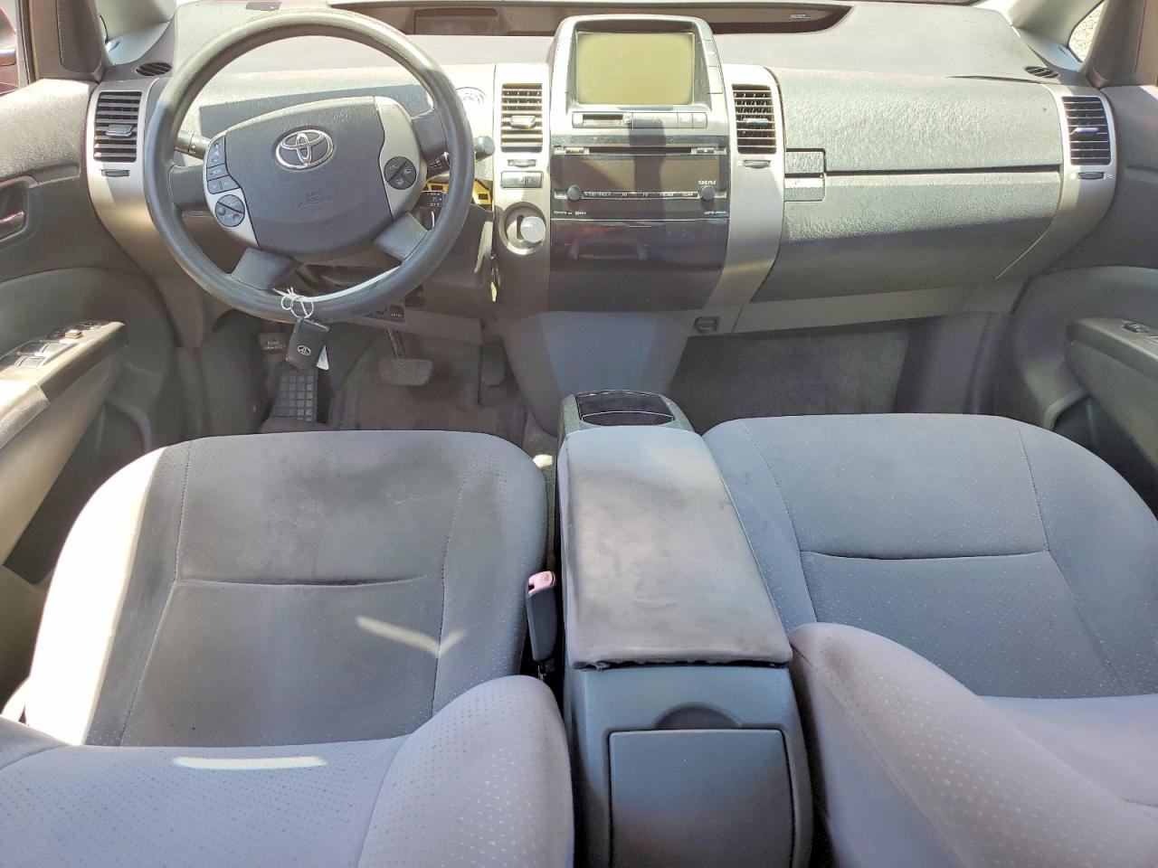 2007 Toyota Prius Base Red vin: JTDKB20U877596395