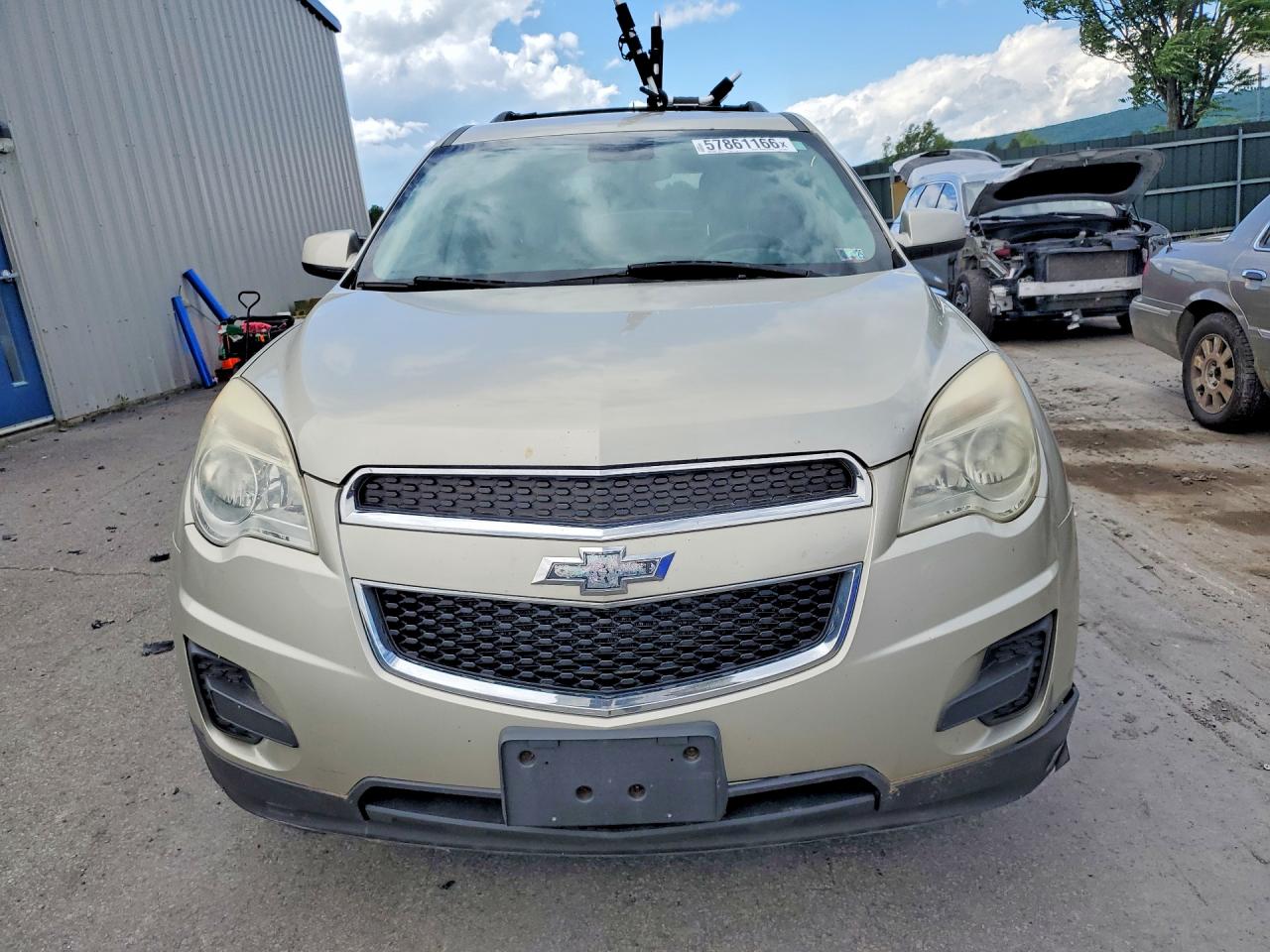 2013 Chevrolet Equinox Lt Кремовый vin: 2GNFLEEK1D6190162