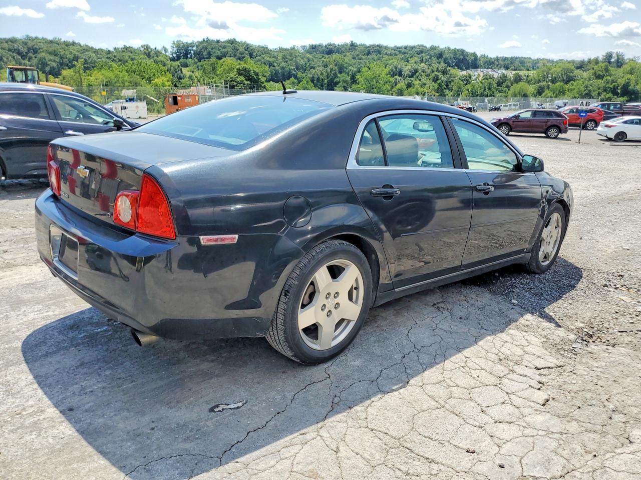 2009 Chevrolet Malibu 2lt Black vin: 1G1ZJ57749F153083