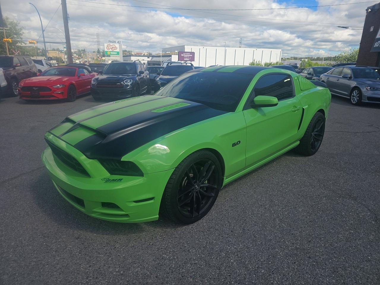 2014 Ford Mustang Gt Green vin: 1ZVBP8CFXE5312515