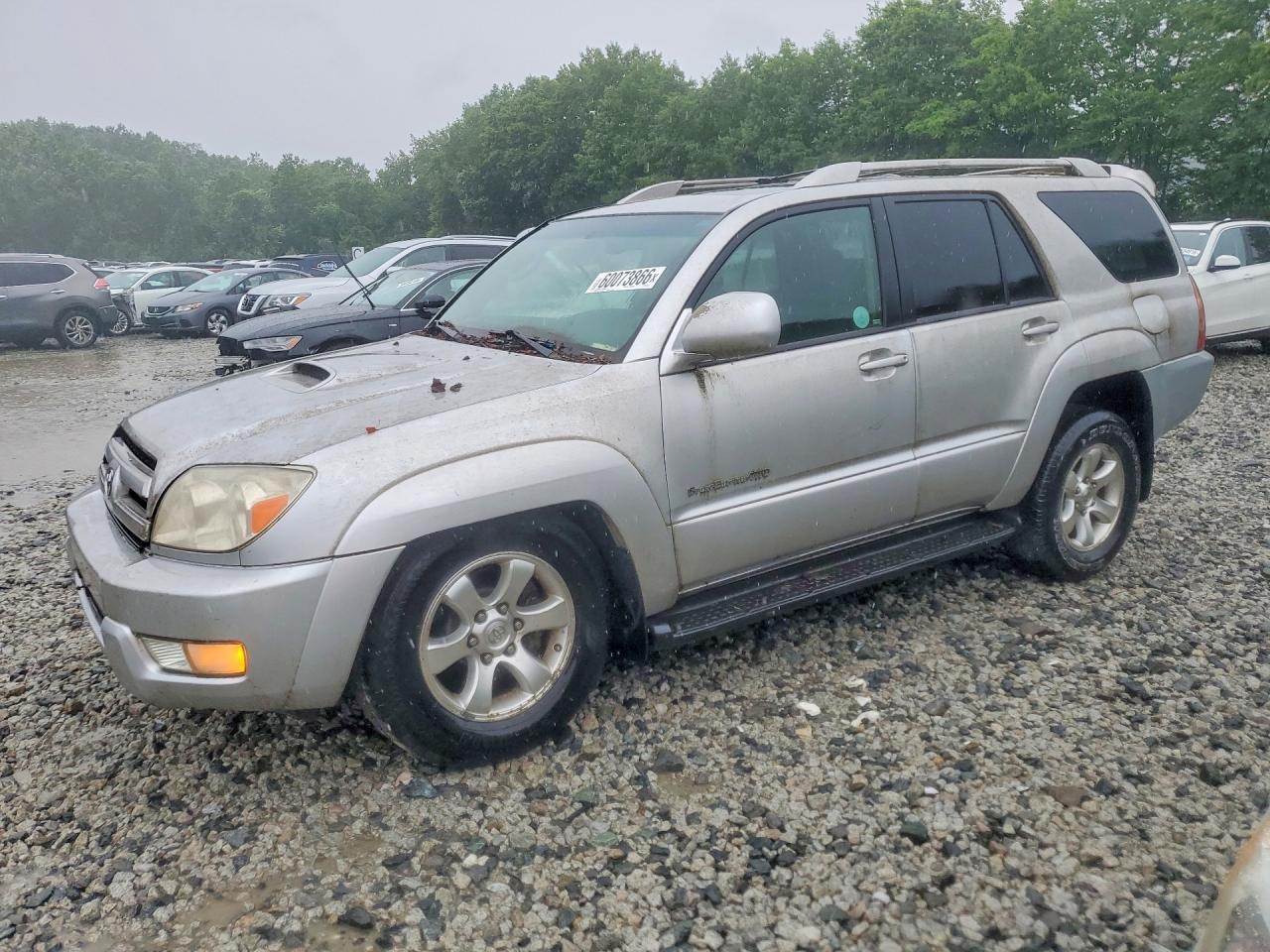 2005 Toyota 4runner Sport Edition Silver vin: JTEBU14R150075272