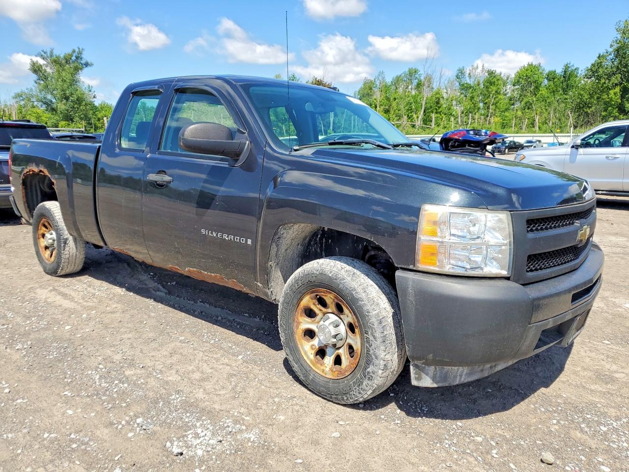 2009 Chevrolet Silverado C1500 Black vin: 1GCEC19X89Z140180