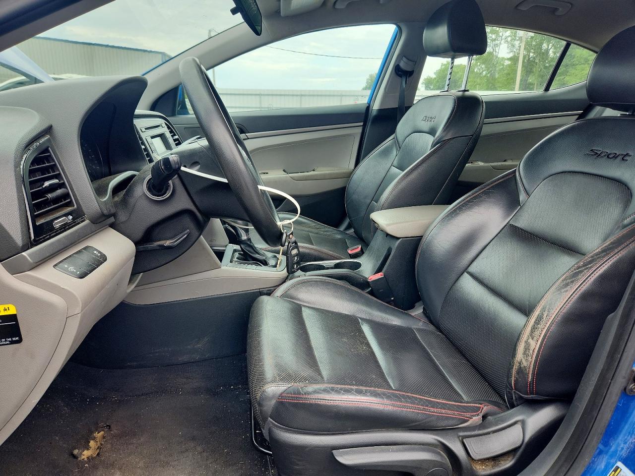2017 Hyundai Elantra Se Blue vin: 5NPD74LF6HH111316